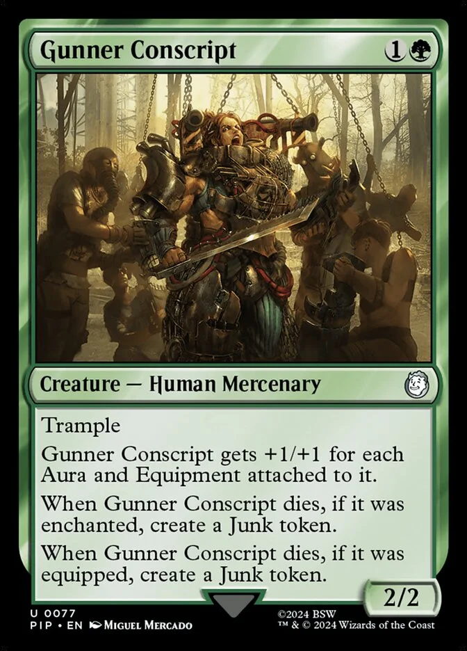 Gunner Conscript 「PIP/77」「EN」