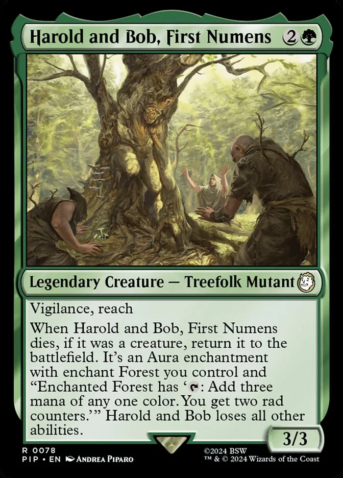 Harold and Bob, First Numens 「PIP/78」「EN」