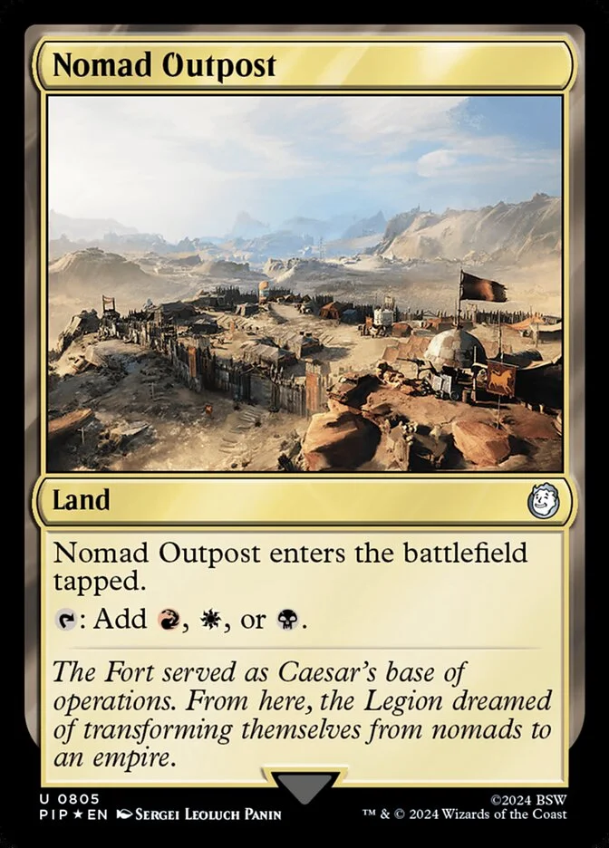 Nomad Outpost 「PIP/805」「EN」