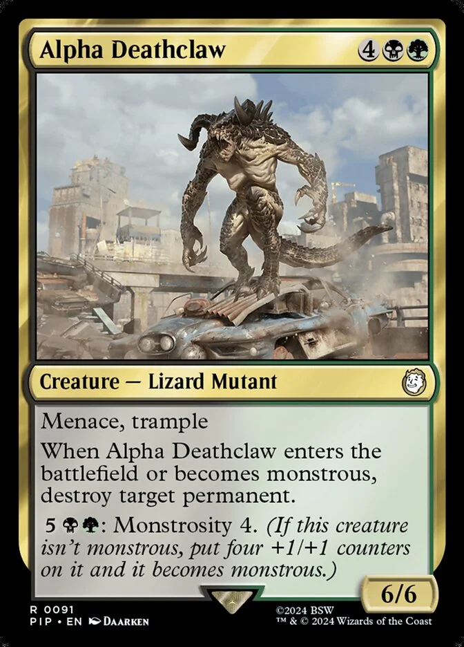 Alpha Deathclaw 「PIP/91」「EN」