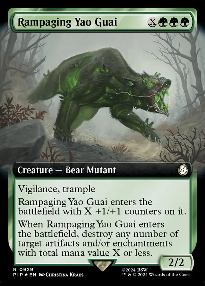 Rampaging Yao Guai 「PIP/929」「EN」