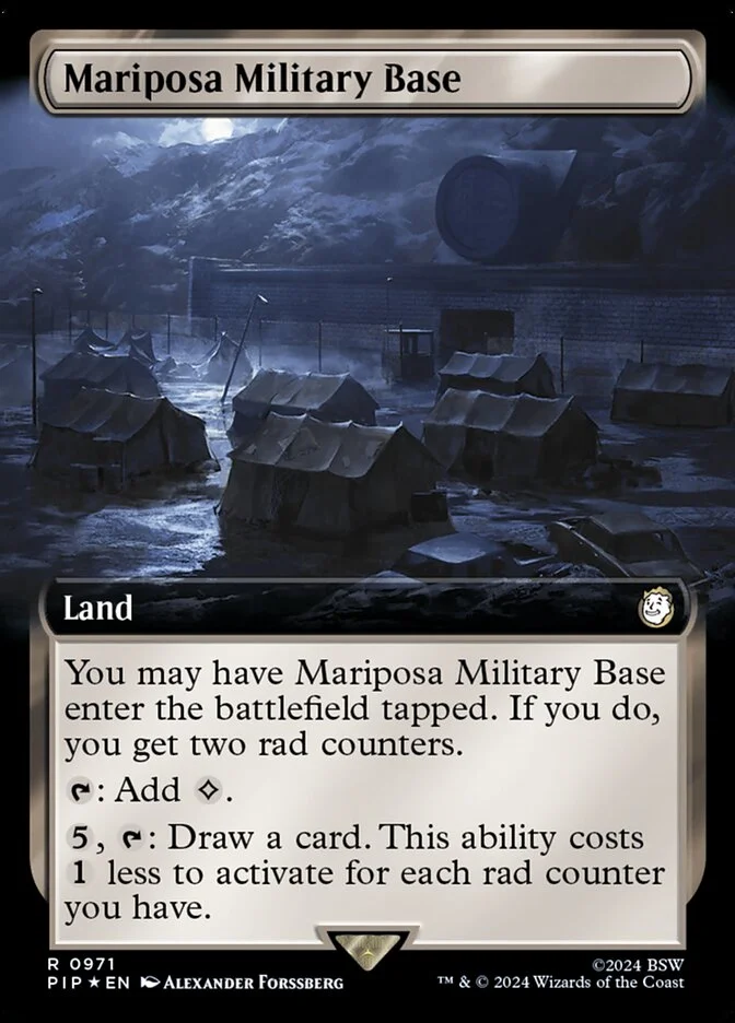 Mariposa Military Base 「PIP/971」「EN」