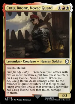 Craig Boone, Novac Guard #100 · Magic: The Gathering