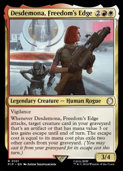 Desdemona, Freedom's Edge #101 · Magic: The Gathering