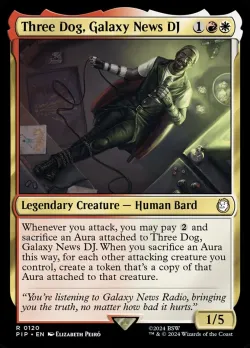 Three Dog, Galaxy News DJ #120 · Magic: The Gathering