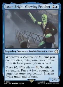 Jason Bright, Glowing Prophet #32 · Magic: The Gathering