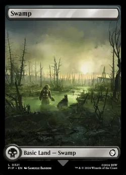 Swamp #321 · Magic: The Gathering