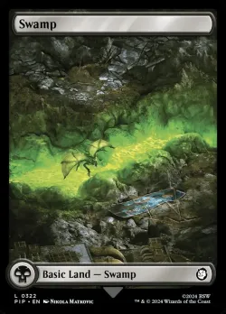 Swamp #322 · Magic: The Gathering
