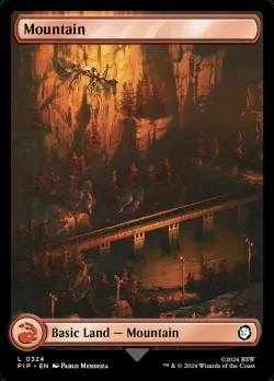 Mountain #324 · Magic: The Gathering