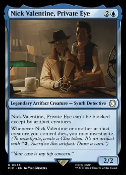 Nick Valentine, Private Eye #35 · Magic: The Gathering