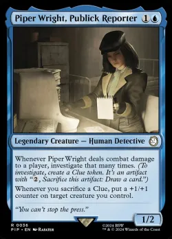 Piper Wright, Publick Reporter #36 · Magic: The Gathering