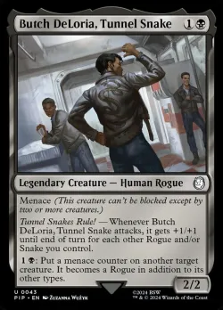 Butch DeLoria, Tunnel Snake #43 · Magic: The Gathering