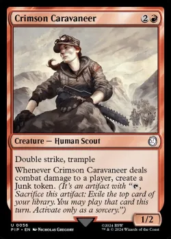 Crimson Caravaneer #56 · Magic: The Gathering