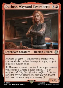 Duchess, Wayward Tavernkeep #57 · Magic: The Gathering