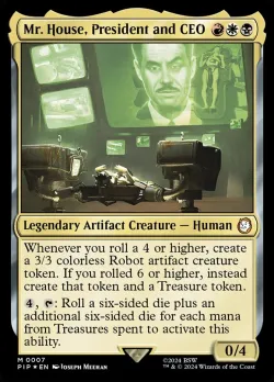 Mr. House, President and CEO #7 · Magic: The Gathering