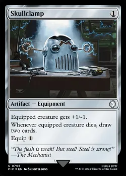 Skullclamp #766 · Magic: The Gathering