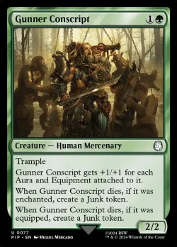 Gunner Conscript #77 · Magic: The Gathering