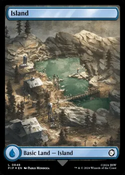 Island #848 · Magic: The Gathering