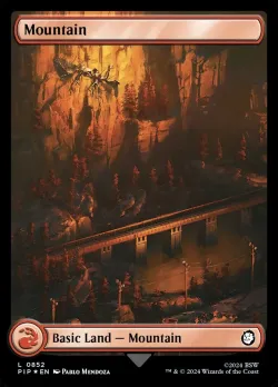Mountain #852 · Magic: The Gathering