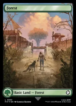 Forest #853 · Magic: The Gathering