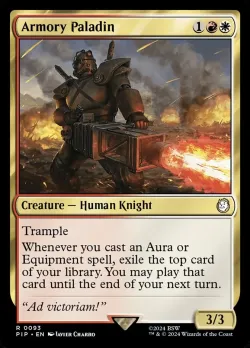 Armory Paladin #93 · Magic: The Gathering
