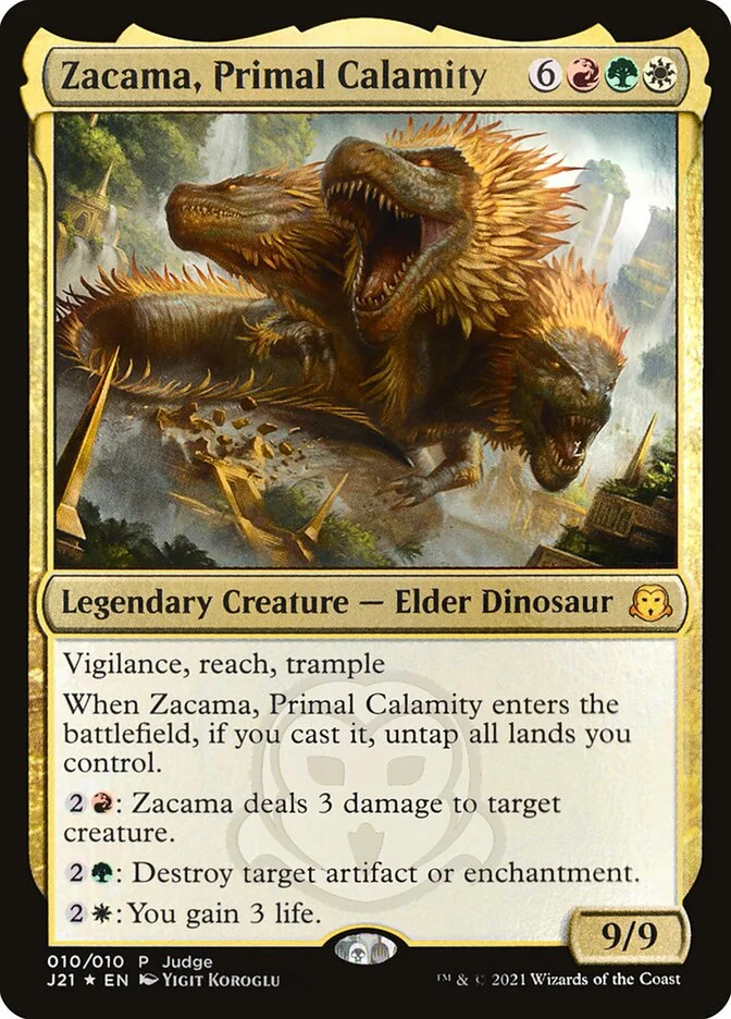 Zacama, Primal Calamity 「PJ21/10」「EN」