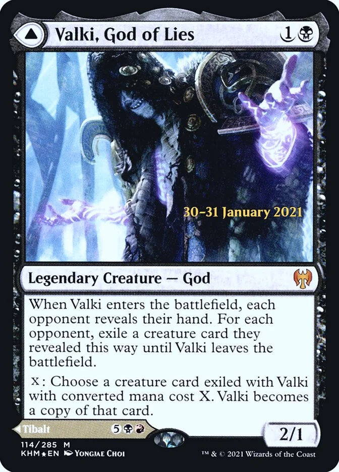 Valki, God of Lies // Tibalt, Cosmic Impostor 「PKHM/114s」「EN」