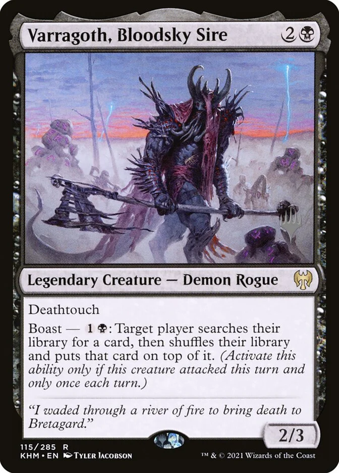 Varragoth, Bloodsky Sire 「PKHM/115p」「EN」
