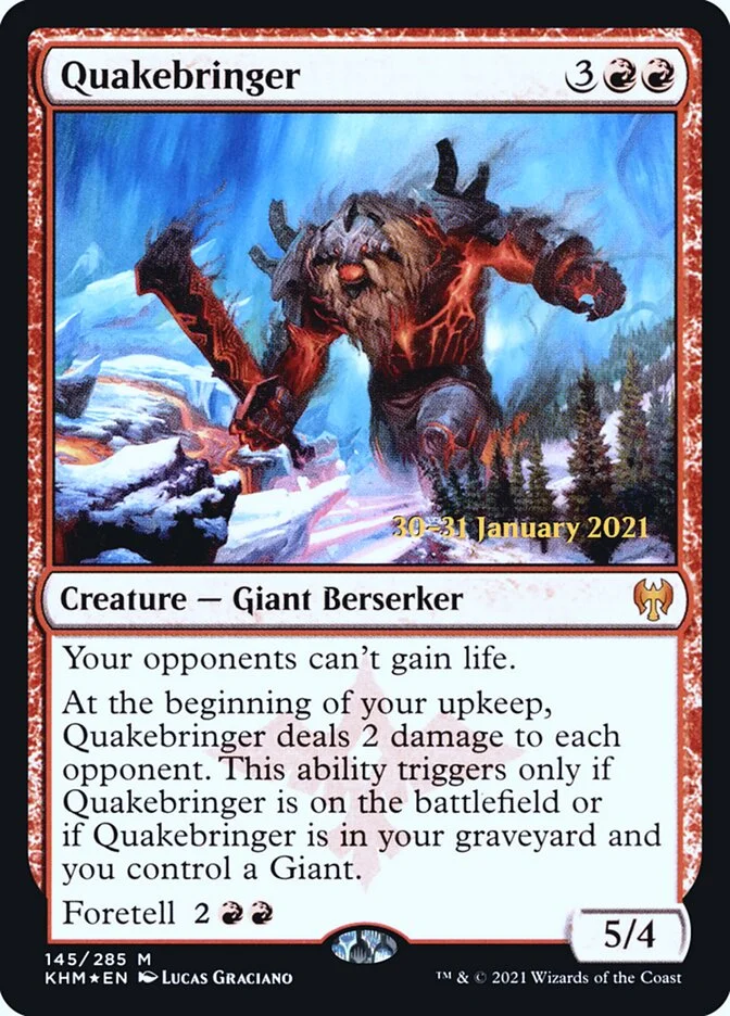 Quakebringer 「PKHM/145s」「EN」