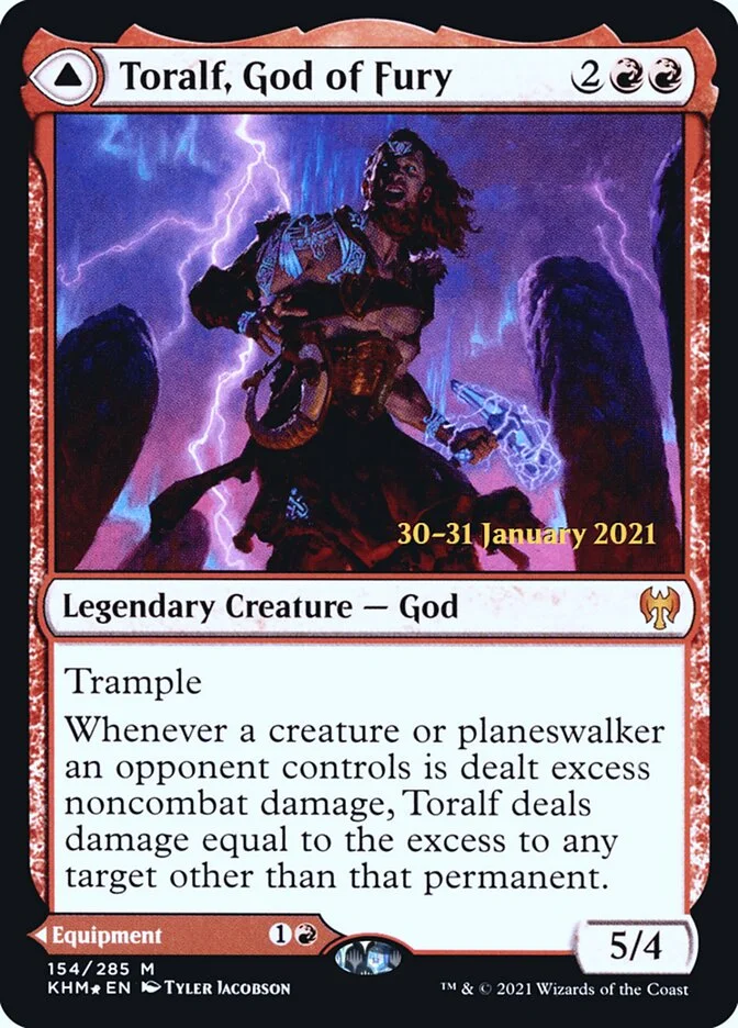 Toralf, God of Fury // Toralf's Hammer 「PKHM/154s」「EN」