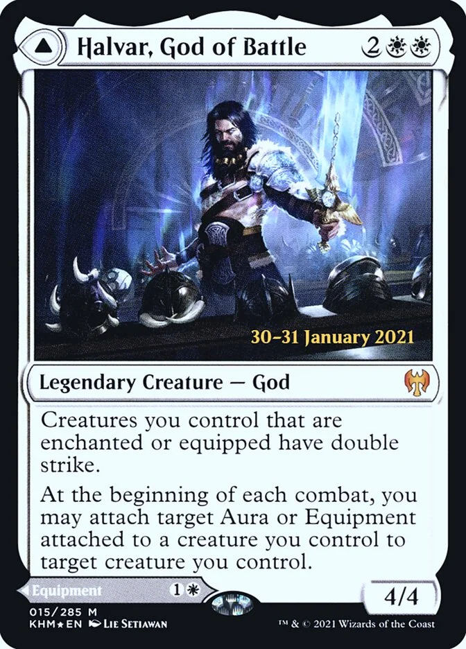 Halvar, God of Battle // Sword of the Realms 「PKHM/15s」「EN」
