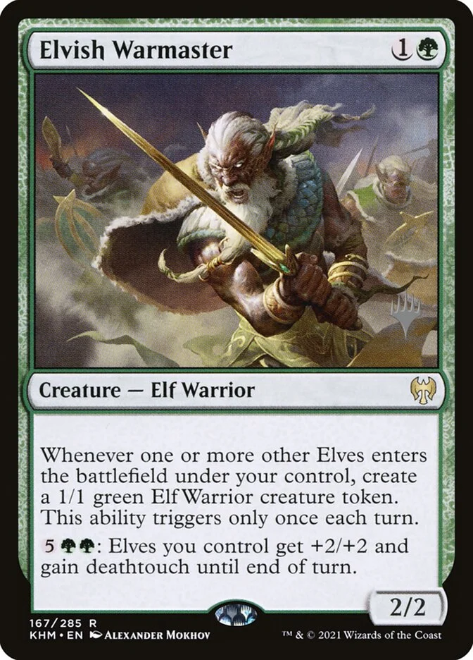 Elvish Warmaster 「PKHM/167p」「EN」