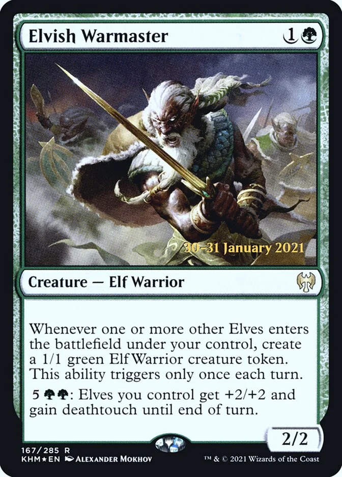 Elvish Warmaster 「PKHM/167s」「EN」