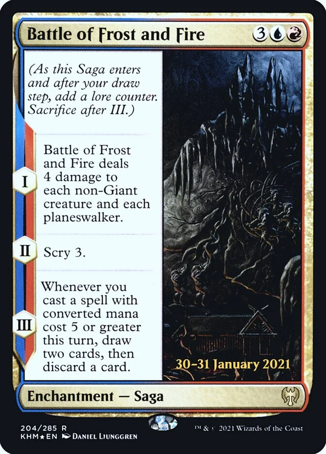 Battle of Frost and Fire 「PKHM/204s」「EN」