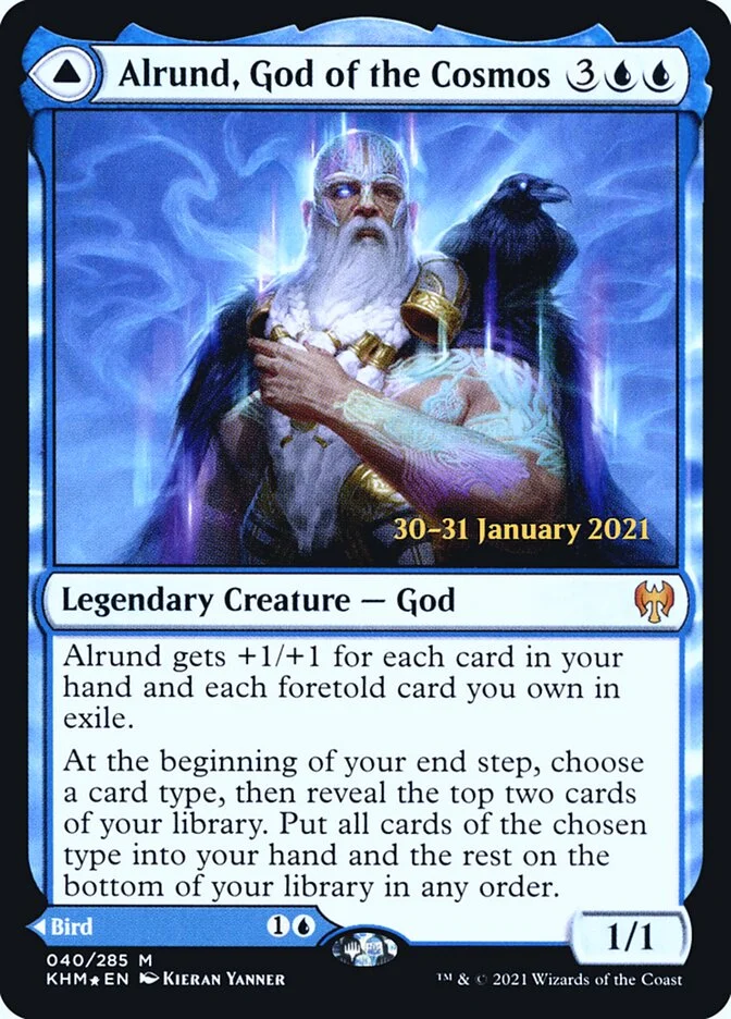 Alrund, God of the Cosmos // Hakka, Whispering Raven 「PKHM/40s」「EN」