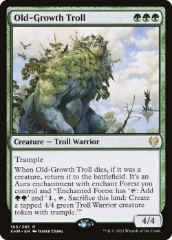 Old-Growth Troll #185p · Magic: The Gathering