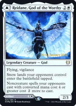 Reidane, God of the Worthy // Valkmira, Protector's Shield #21s · Magic: The Gathering