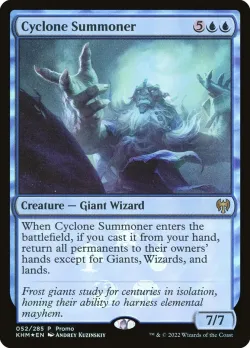 Cyclone Summoner #52★ · Magic: The Gathering