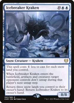 Icebreaker Kraken #63p · Magic: The Gathering