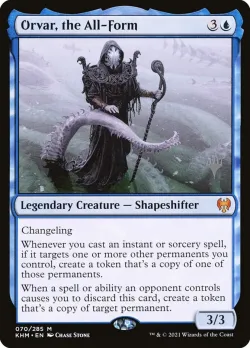 Orvar, the All-Form #70p · Magic: The Gathering