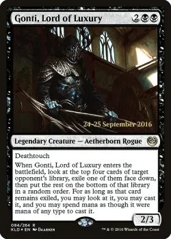 Gonti, Lord of Luxury #84s · Magic: The Gathering