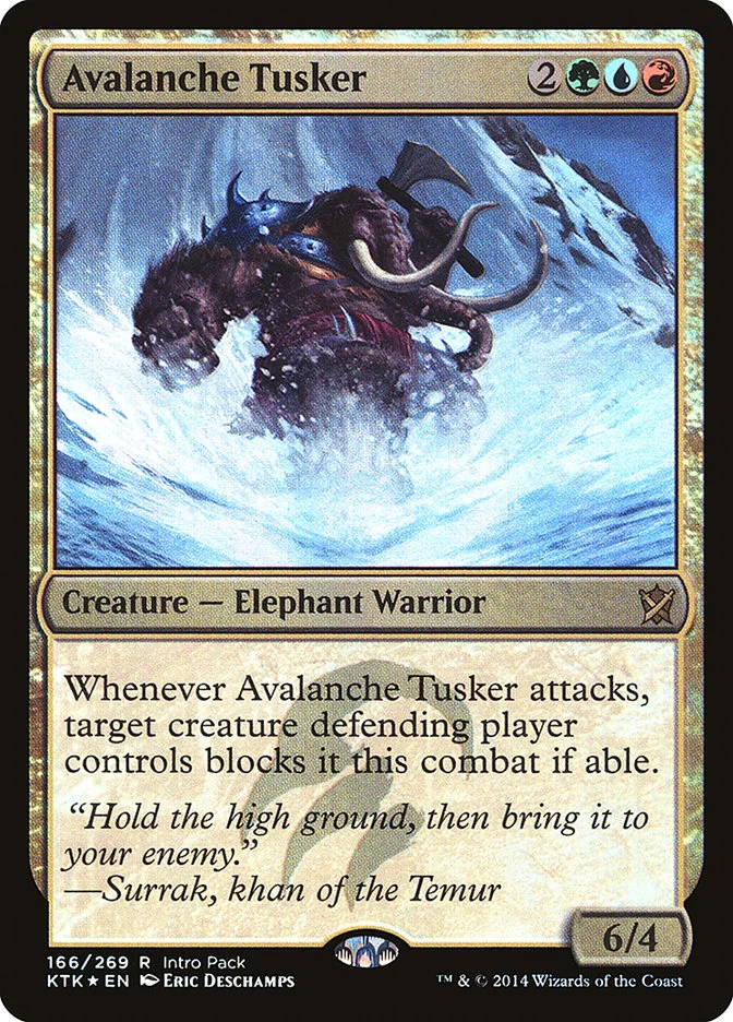 Avalanche Tusker 「PKTK/166」「EN」