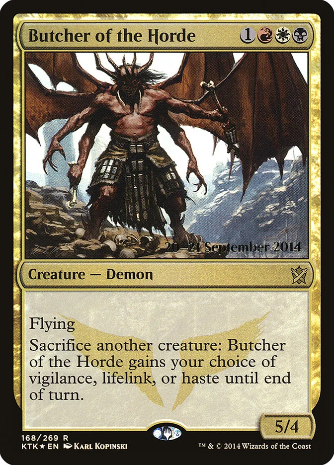 Butcher of the Horde 「PKTK/168s」「EN」