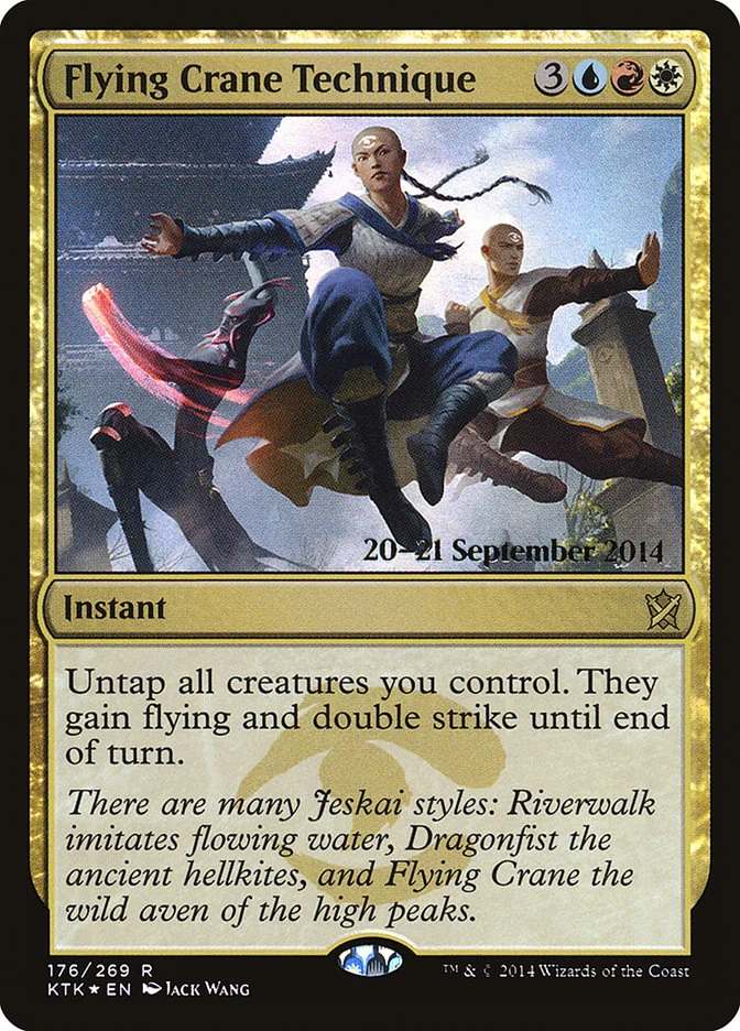 Flying Crane Technique 「PKTK/176s」「EN」