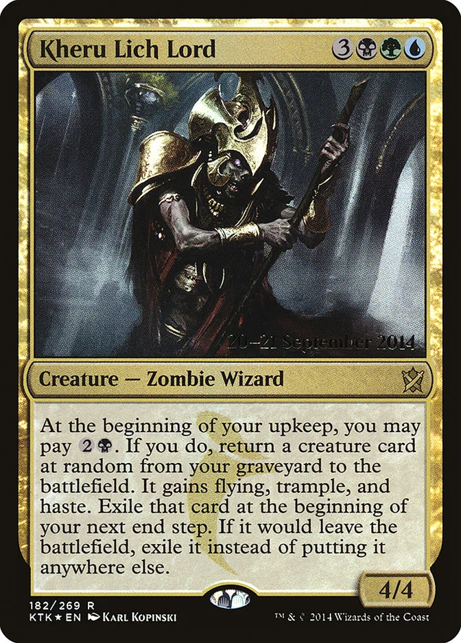 Kheru Lich Lord 「PKTK/182s」「EN」