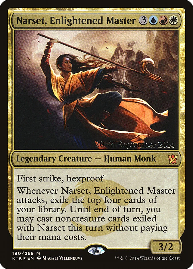 Narset, Enlightened Master 「PKTK/190s」「EN」