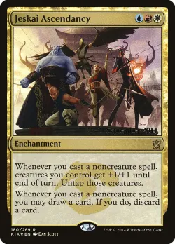 Jeskai Ascendancy 「PKTK/180s」「EN」