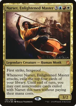 Narset, Enlightened Master 「PKTK/190s」「EN」