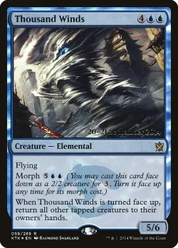 Thousand Winds #58s · Magic: The Gathering