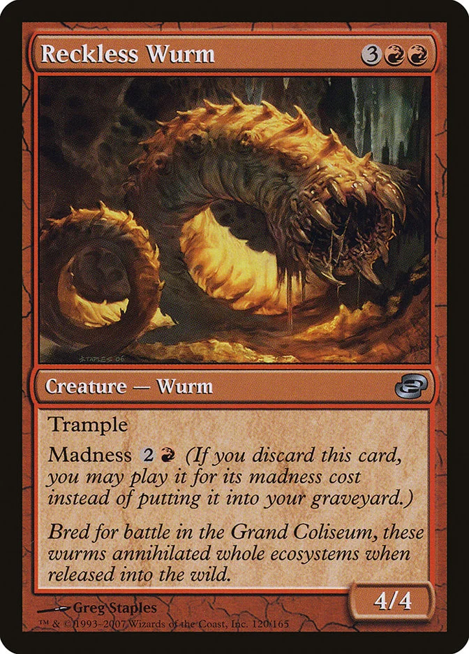 Reckless Wurm 「PLC/120」「EN」